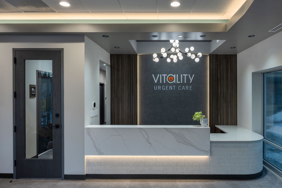 Reseption Desk Vitality Urgent Care 1