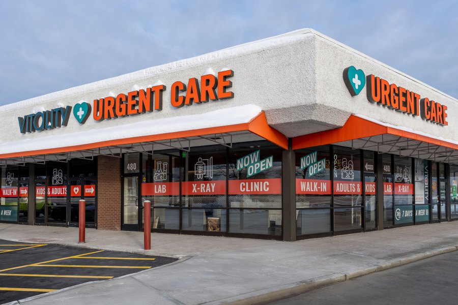 480 Rand Rd Lake Zurich Vitality Urgent Care in Winter 21